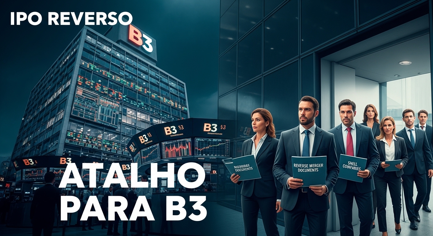Novo Atalho na Bolsa: IPO Reverso é a Saída de Empresas para Estrear na B3, Mas Levanta Alertas sobre Governança