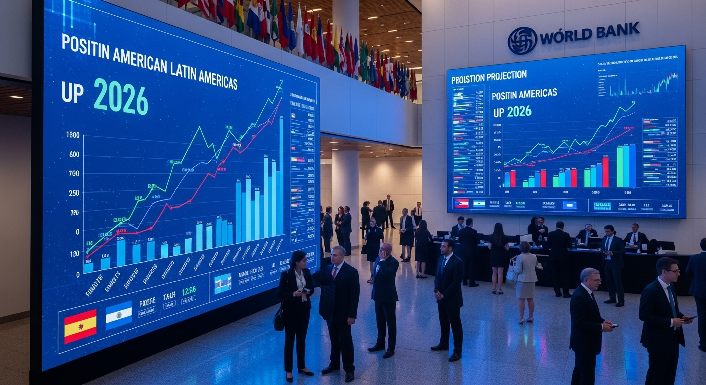 Resiliência na Crise: Banco Mundial Aumenta Projeção de Crescimento para a América Latina em 2026, Mas Alerta Sobre Inflação e Dívida