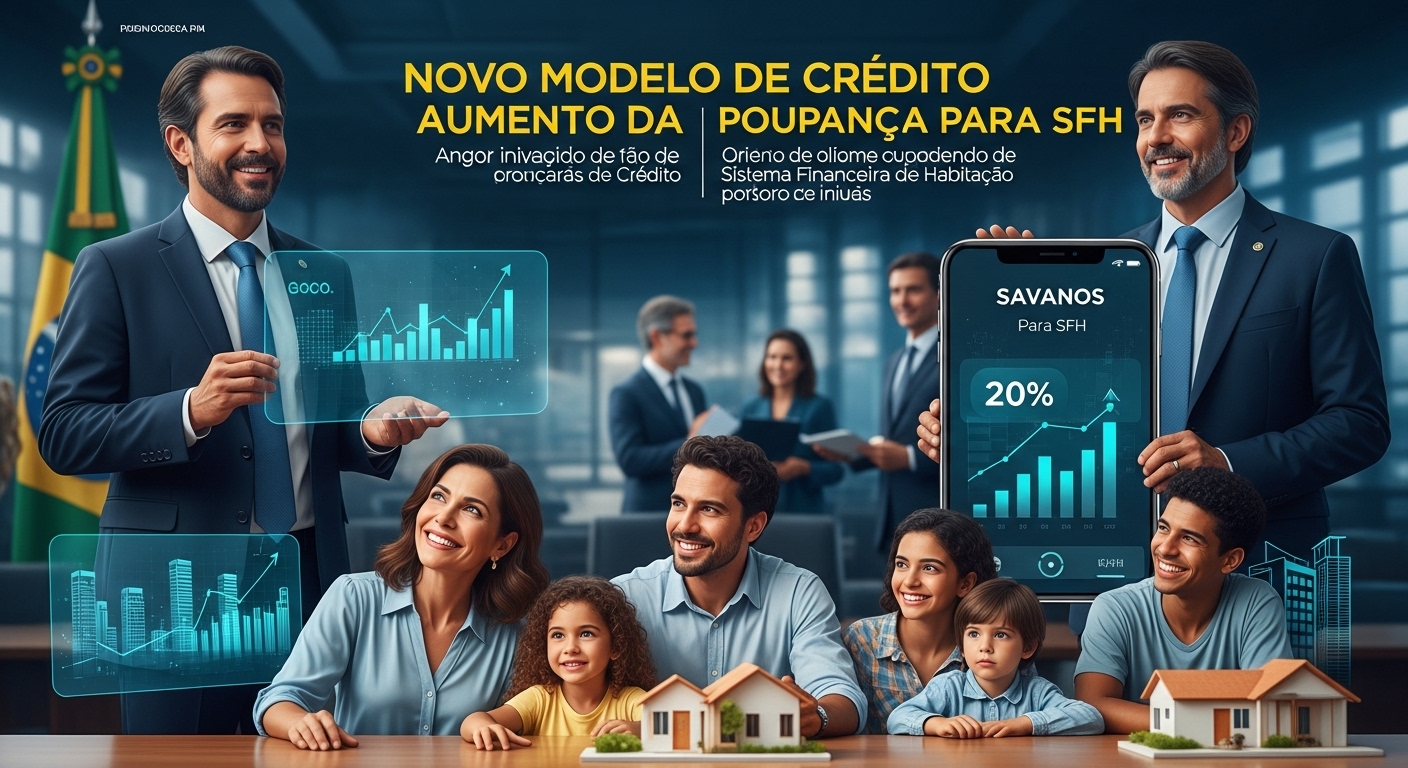 Lula Anuncia Novo Modelo de Financiamento Imobiliário: Percentual da Poupança Aplicado no SFH Subirá a 100%
