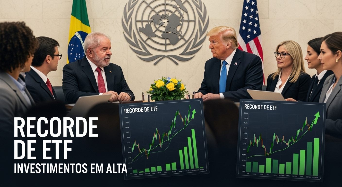 Voto de Confiança: ETF do Brasil Recebe Maior Investimento em 5 Anos Após Encontro Lula-Trump e Crescimento do País