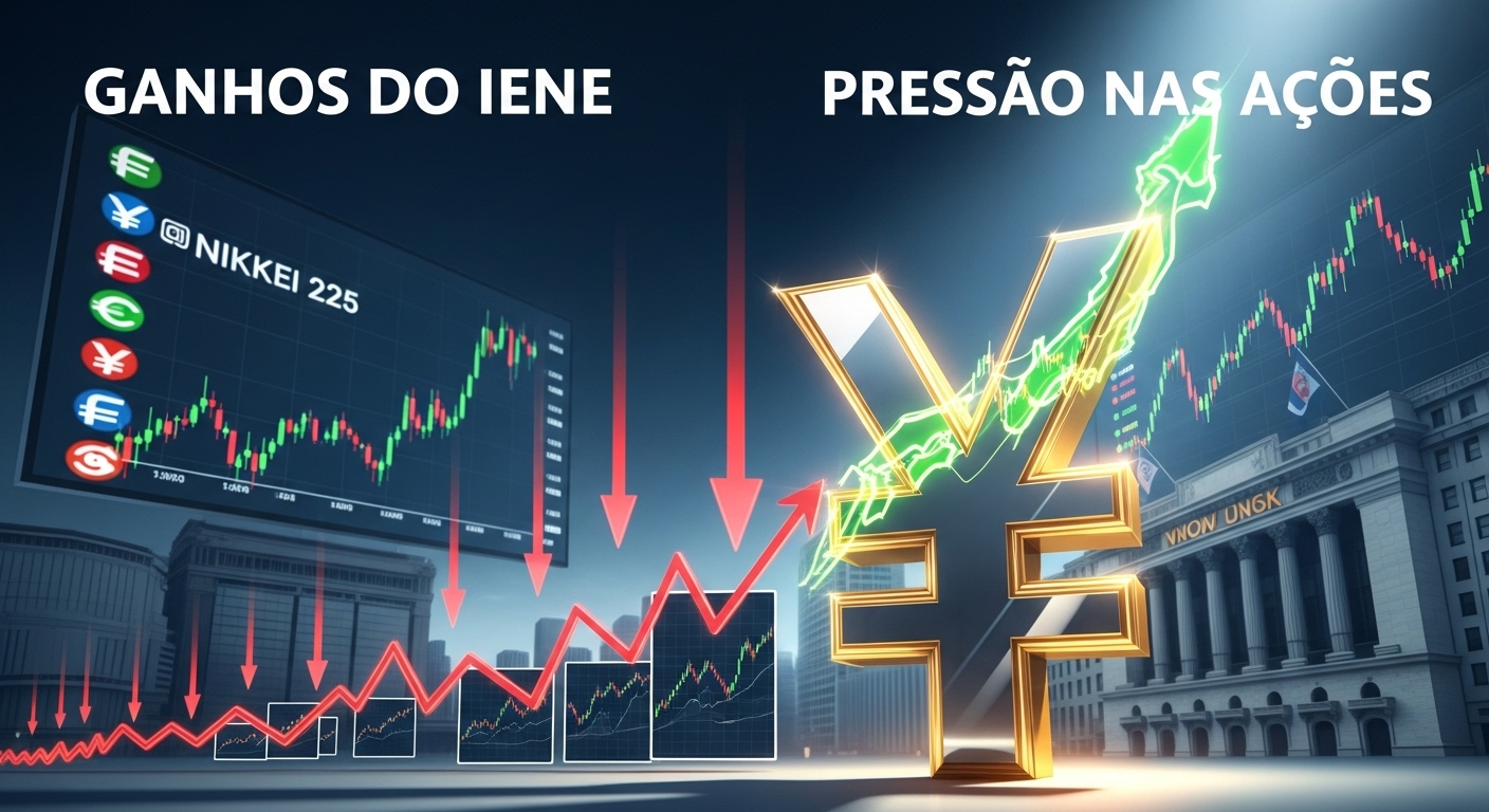 Choque Político na Ásia: Coalizão de Governo Desmorona no Japão e Amplia Ganhos do Iene, Pressionando Ações Globais