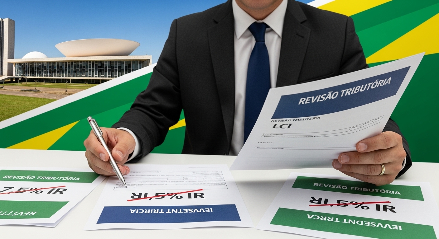 Vitória da Renda Fixa: Relator da MP Tributária Admite Reverter Imposto de Renda de 7,5% em LCI e LCA após Pressão do Mercado