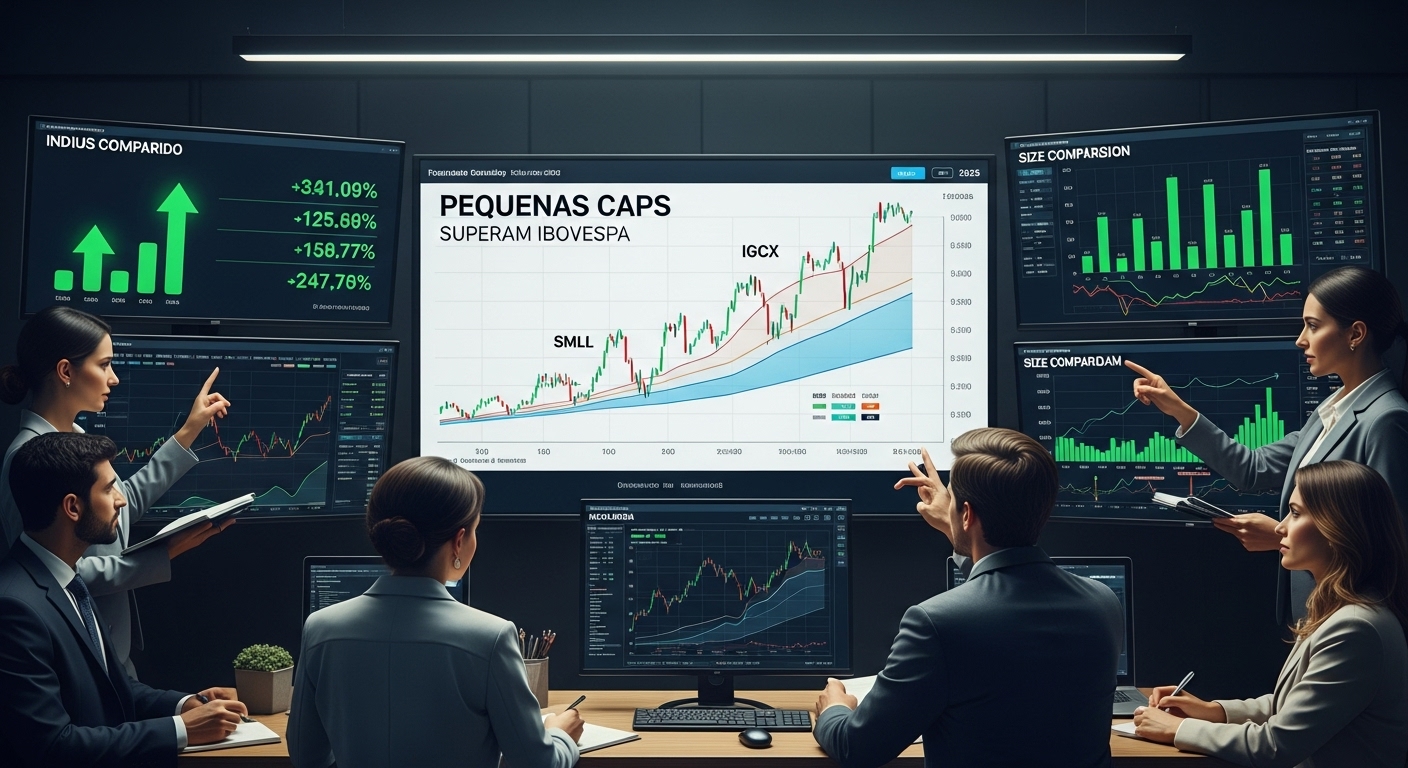 Ações de Menor Capitalização em Destaque: Small Caps Superam Ibovespa em 2025 e Mantêm Viés Positivo no Médio Prazo