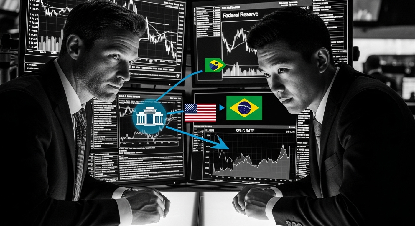 Agenda Decisiva: Ibovespa Futuro Recua Levemente com Foco em Balanços de Wall Street e Falas do Fed sobre a Selic