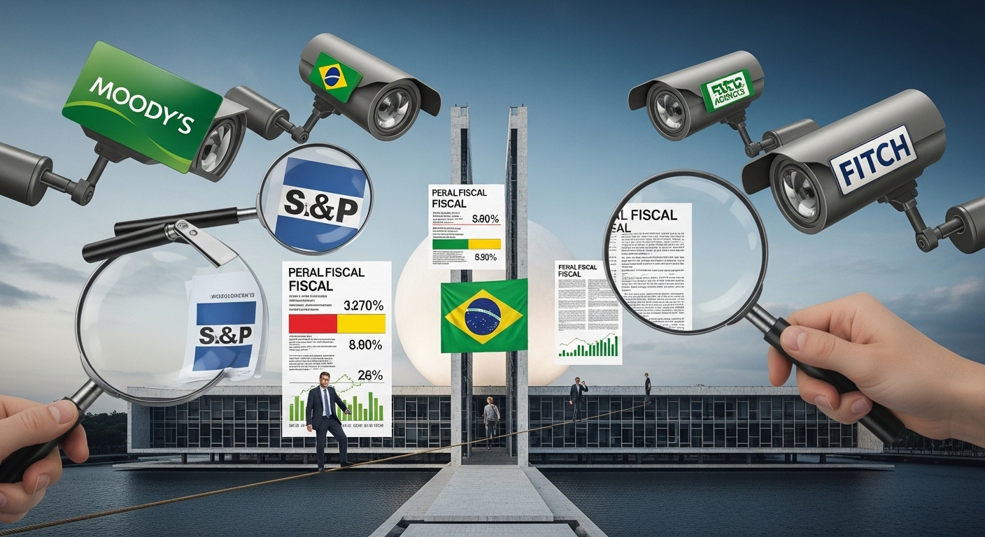 Risco Fiscal Sob Vigilância: Projeção de Déficit Primário Aumenta e Mantém Pressão sobre os Juros Futuros no Brasil