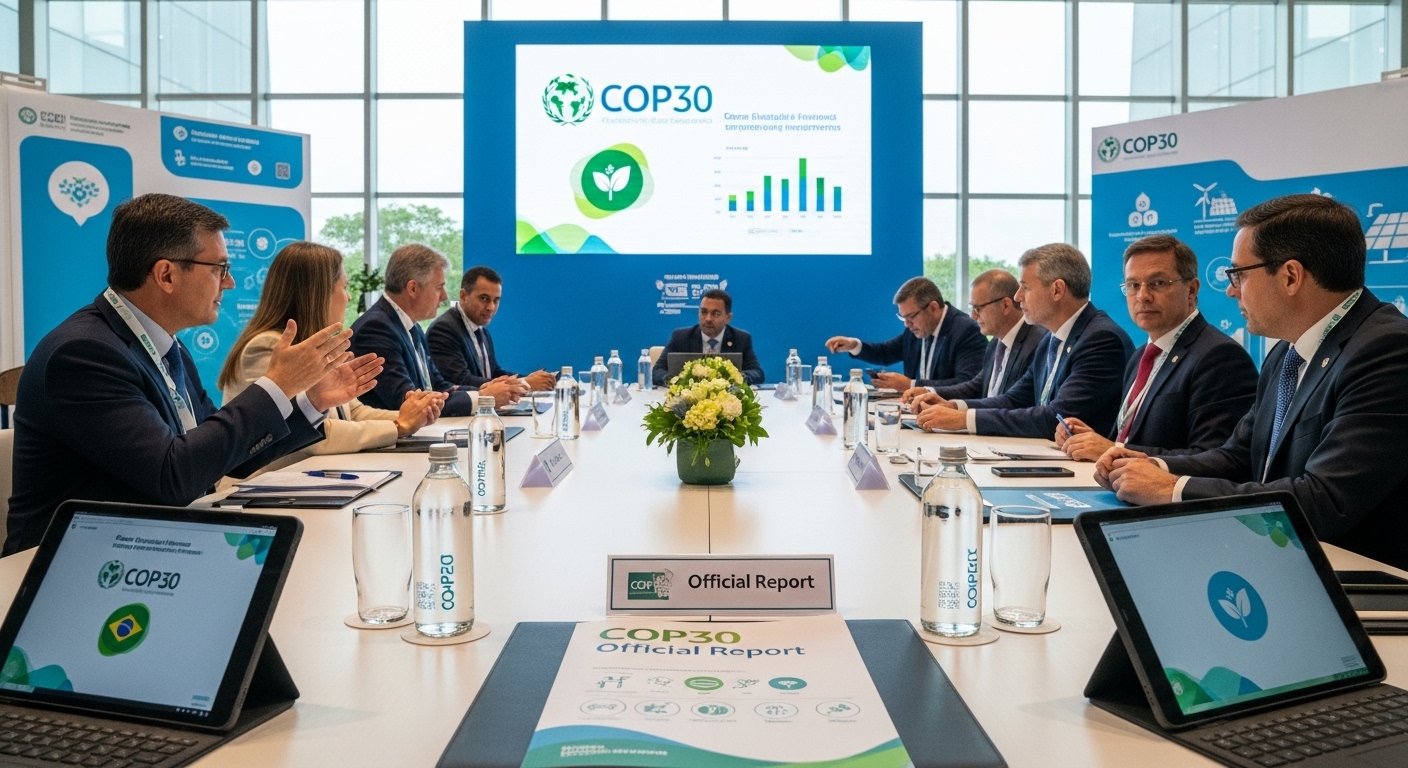 Diplomacia Verde: Brasil Amplia Protagonismo Global em Finanças Sustentáveis com Lançamento de Relatório de Ministros da COP30
