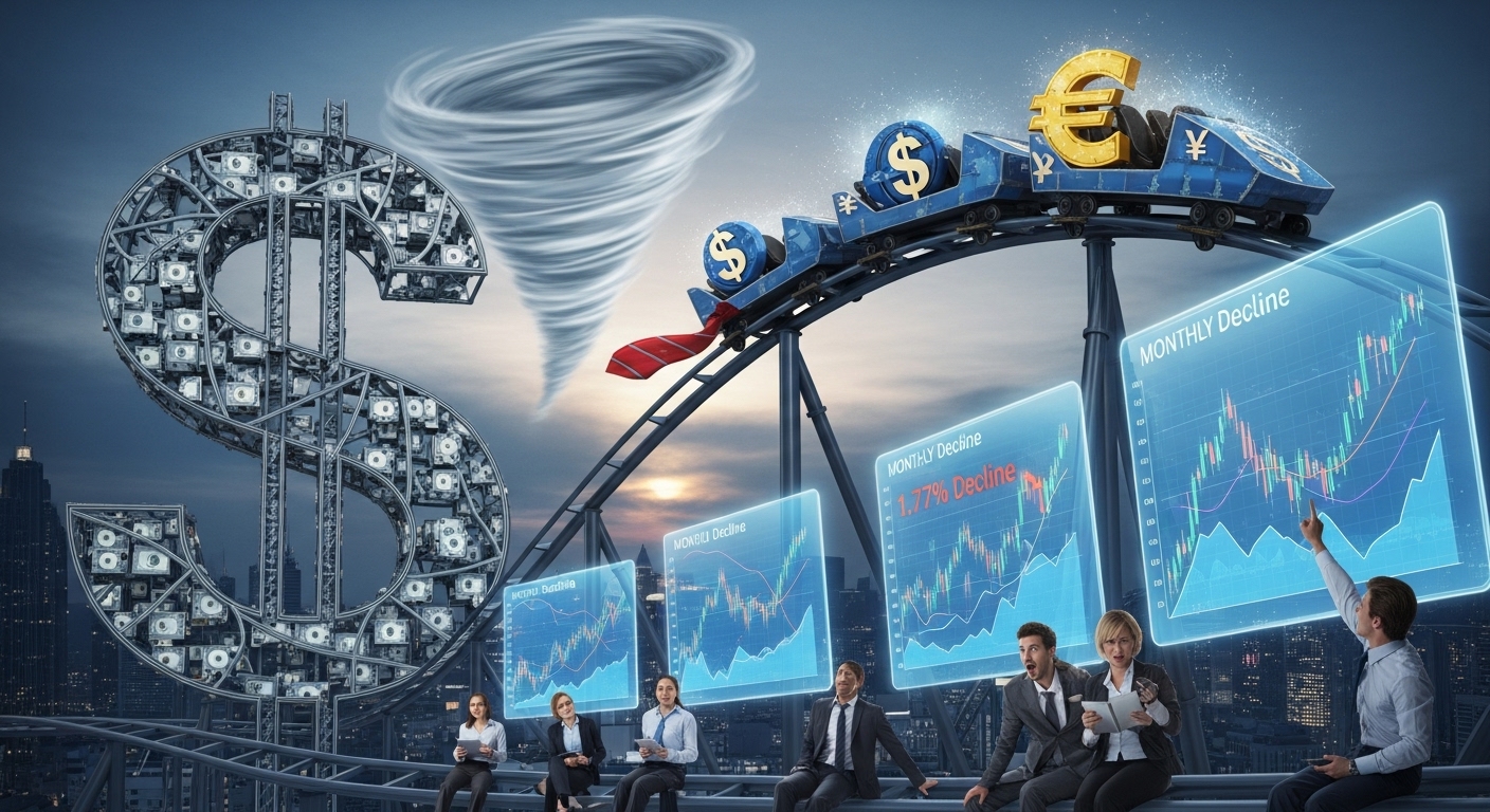 Mês Turbulento: Dólar Fecha Outubro com Queda de 1,77% Após Bater Máxima de R$ 5,50 e Cotação Segue “Microclima” de São Paulo