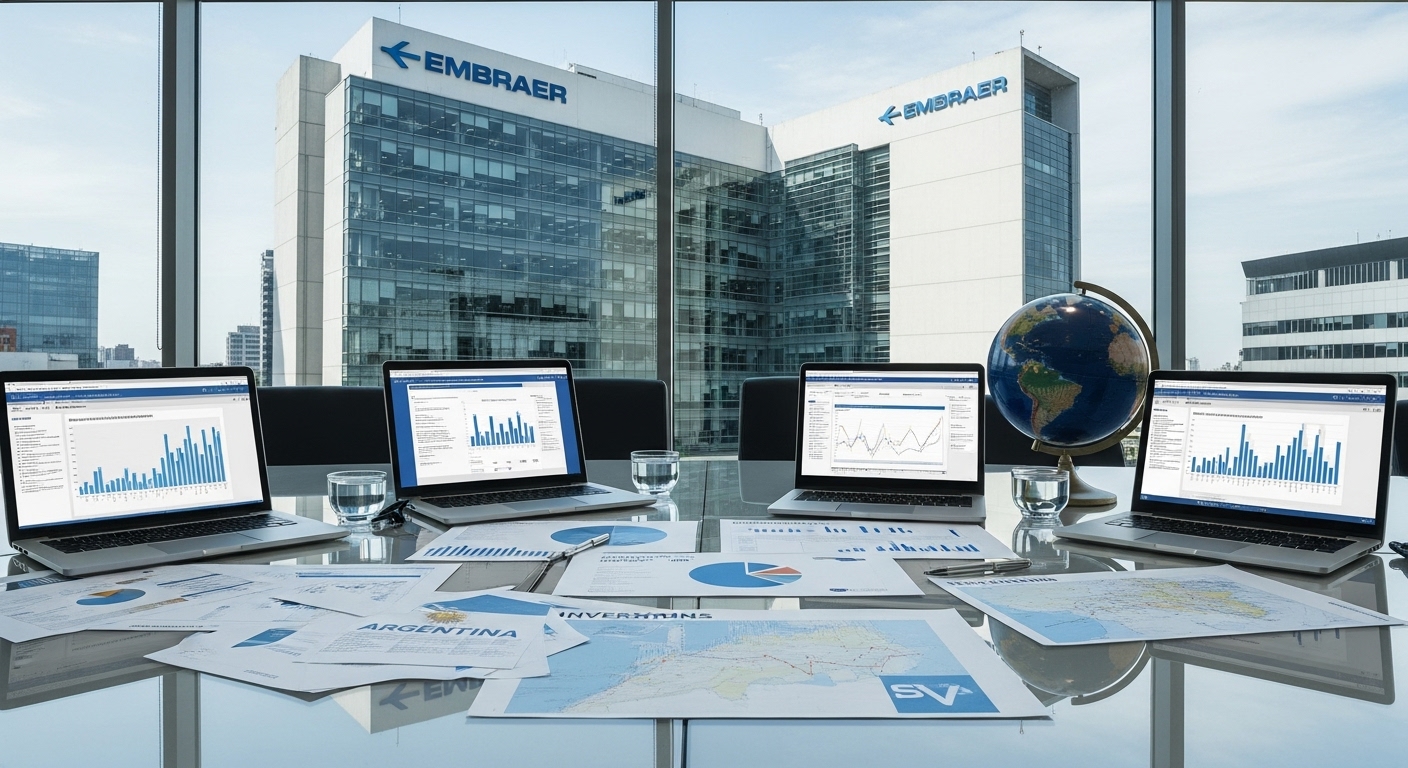 Fluxo de Dívida e Política: Embraer Anuncia Resgate de Notas, Enquanto Títulos da Argentina Disparam com Vitória Legislativa de Milei