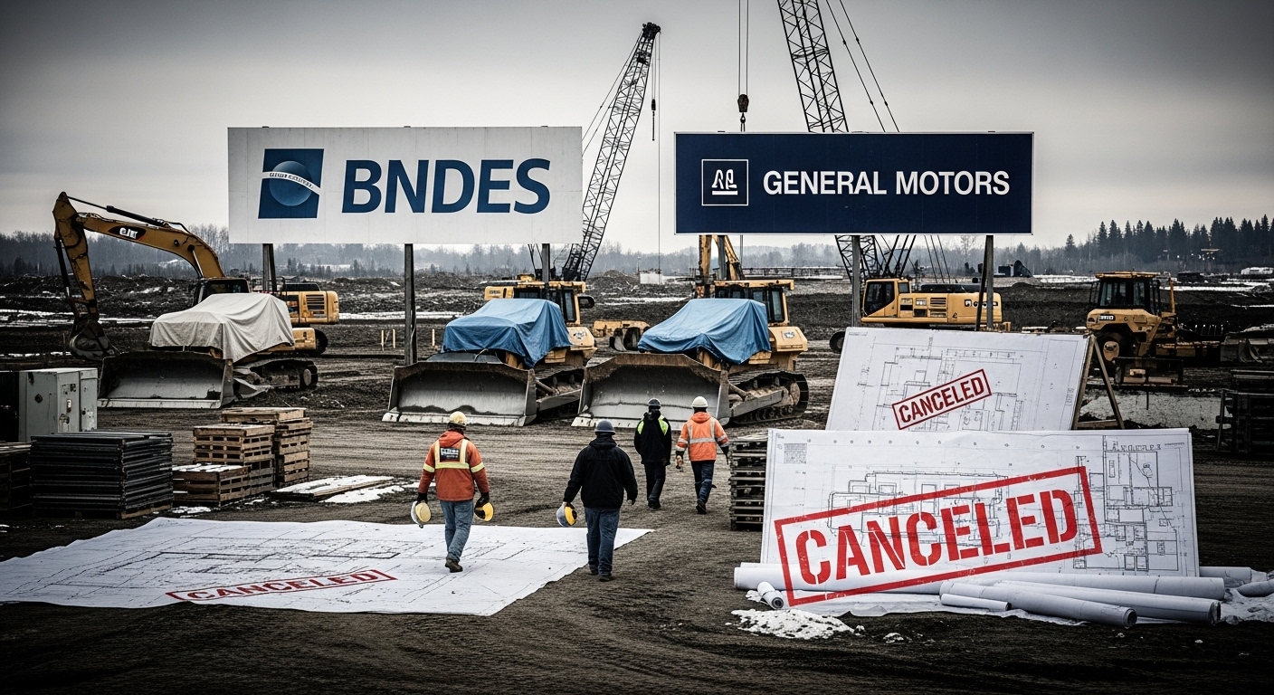 Freio na Transição: Vale e GM Cancelam Projetos de Baterias no Canadá Após Queda na Demanda por Veículos Elétricos