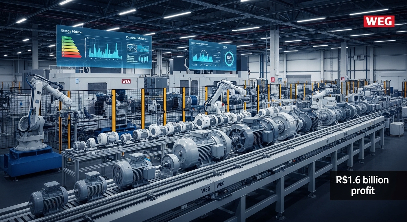 Radar Corporativo: Weg (WEGE3) Sob Forte Expectativa com Projeção de Lucro de R$ 1,6 Bilhão para o 3T25