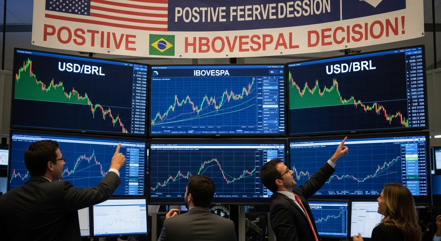 Fluxo de Otimismo: Dólar Cai e Ibovespa Renova Máxima Histórica com Expectativa de Corte de Juros e Alívio Comercial