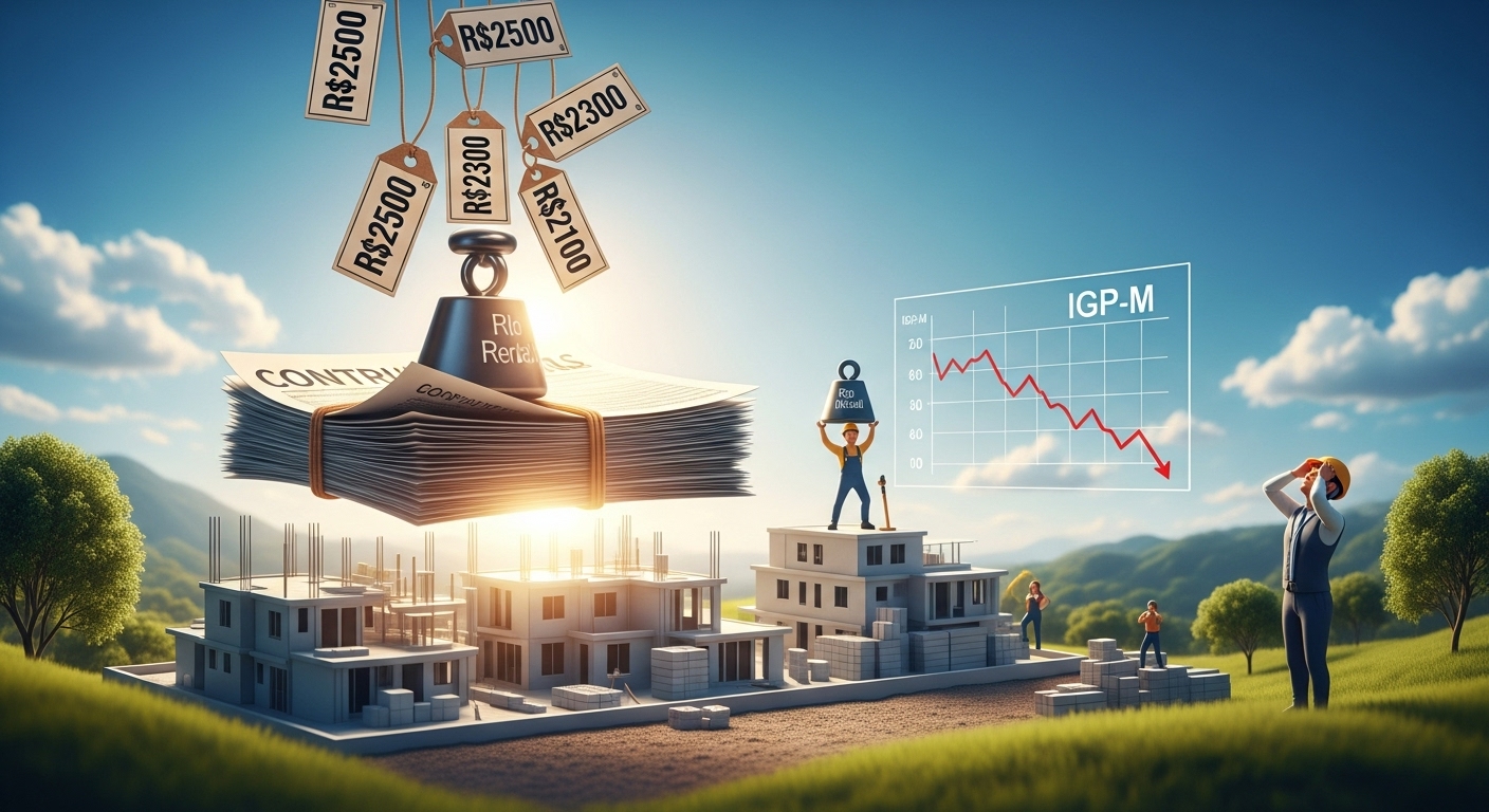 Alívio no Atacado: IGP-M Cai Mais do que o Esperado em Outubro e Confirma Desaceleração da Inflação de Aluguéis