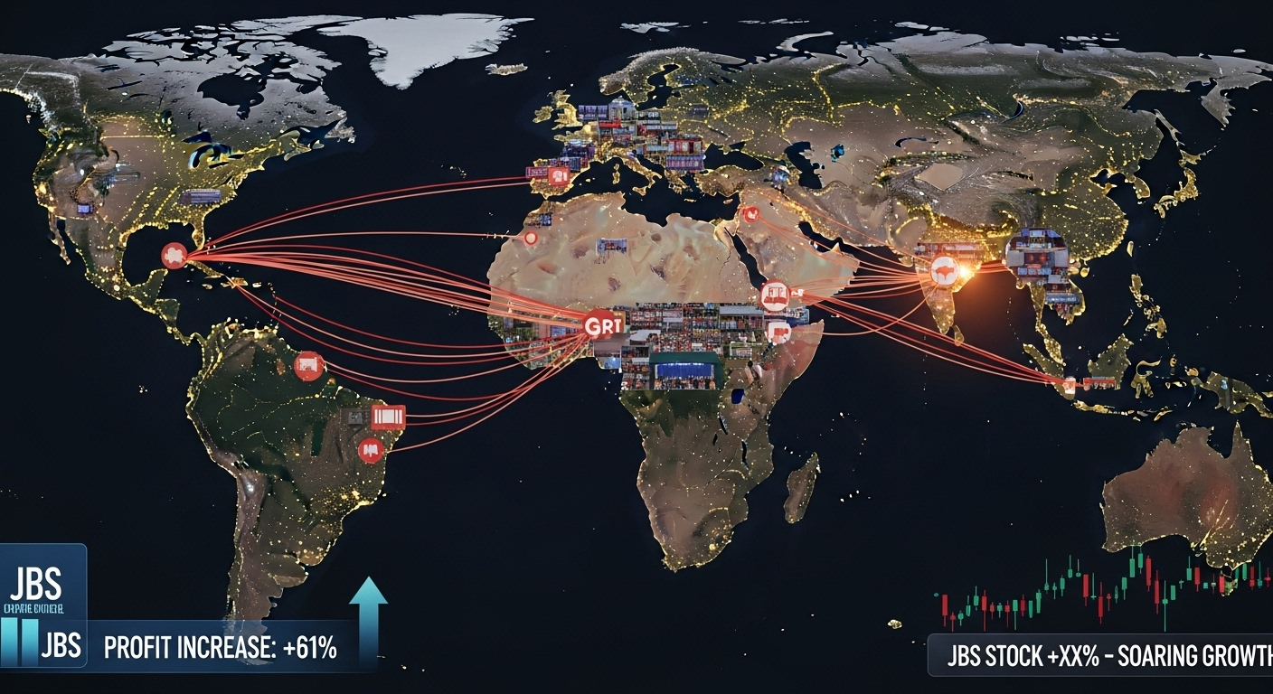 Setor de Alimentos em Alta: Lucro da JBS Dispara 61% no 2º Trimestre para US$ 528 Milhões em Meio à Forte Demanda