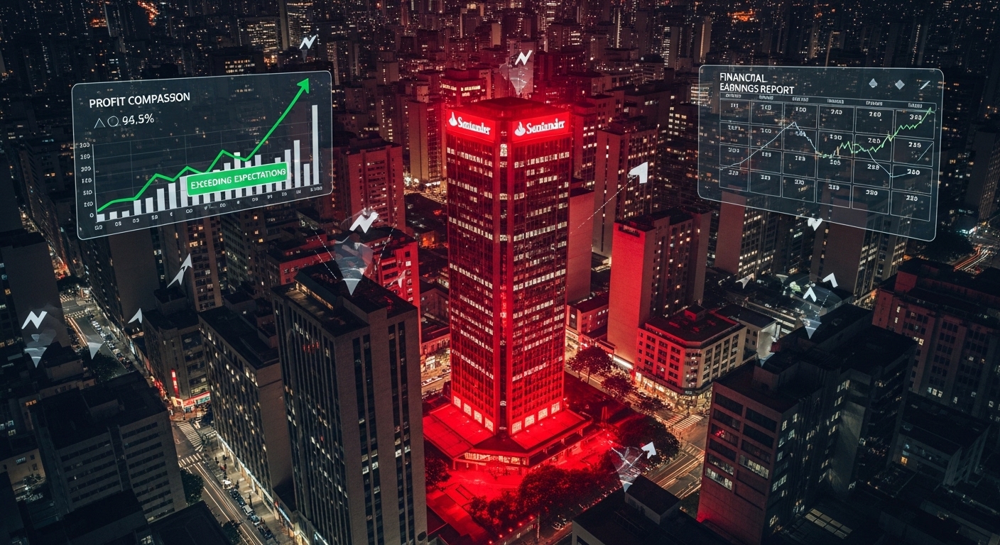 Bancos Fortes: Santander Brasil Reporta Lucro Líquido de R$ 4,01 Bilhões no 3T25 e Supera Expectativas do Mercado