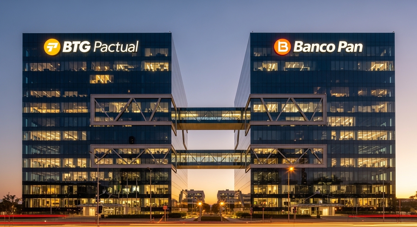 Mega Fusão na B3: BTG Pactual Propõe Incorporar Totalmente o Banco Pan e Ações Disparam 26% em Meio ao Ceticismo com Mercado Aberto