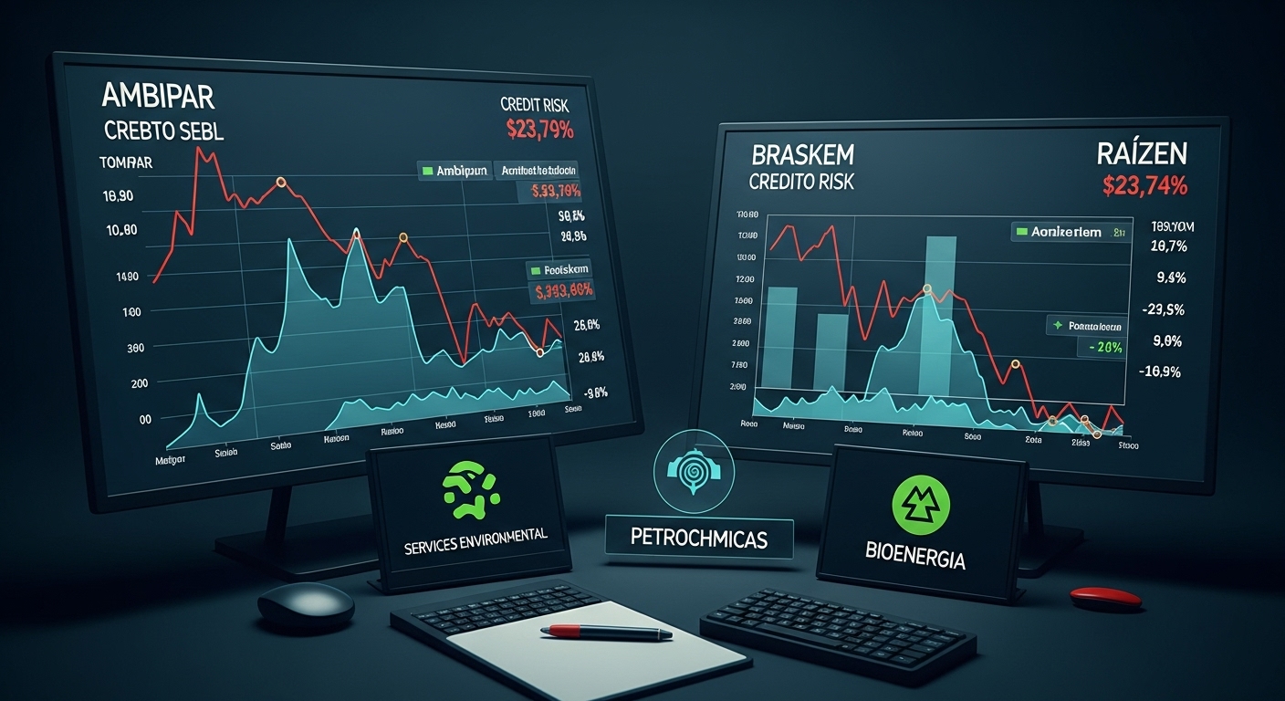 O Novo Risco do Crédito: Crises Corporativas de Ambipar, Braskem e Raízen Abalam o Mercado de Títulos e Preocupam Investidores