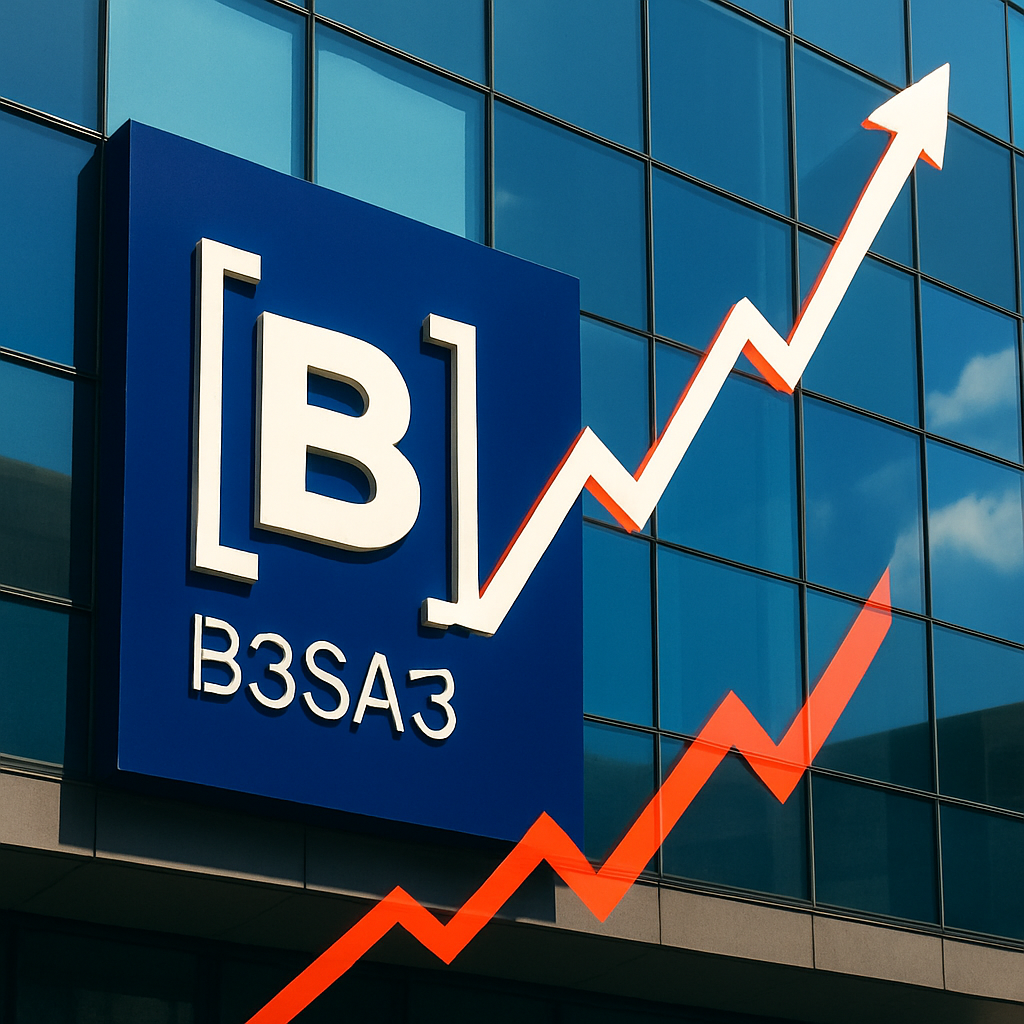 B3 (B3SA3) Surpreende com Lucro de R$ 1,2 Bi e Ações Sobem Mais de 4% Após Balanço do 3T25