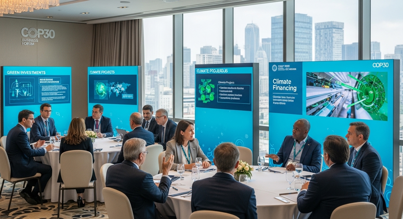 Globalização Verde: Fórum de Negócios e Finanças da COP30 Reúne Líderes em São Paulo para Acelerar Investimentos Sustentáveis