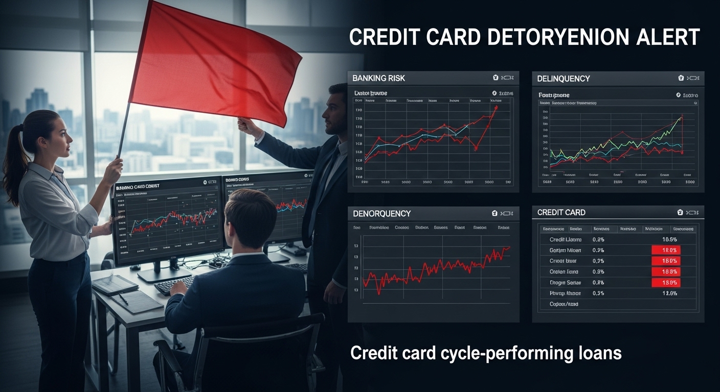 Alerta no Consumo: Analistas Preveem Piora na Inadimplência de Cartões de Crédito e Exigem Cautela de Bancos e Varejo
