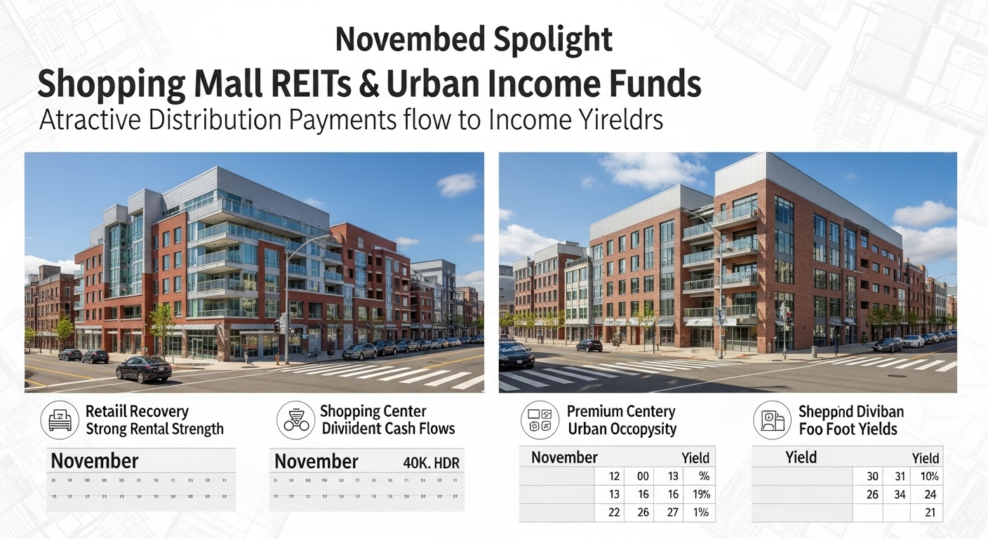 Mercado Imobiliário em Alta: FIIs de Shopping e Renda Urbana Lideram Agenda de Proventos de Novembro com Distribuição Recorde