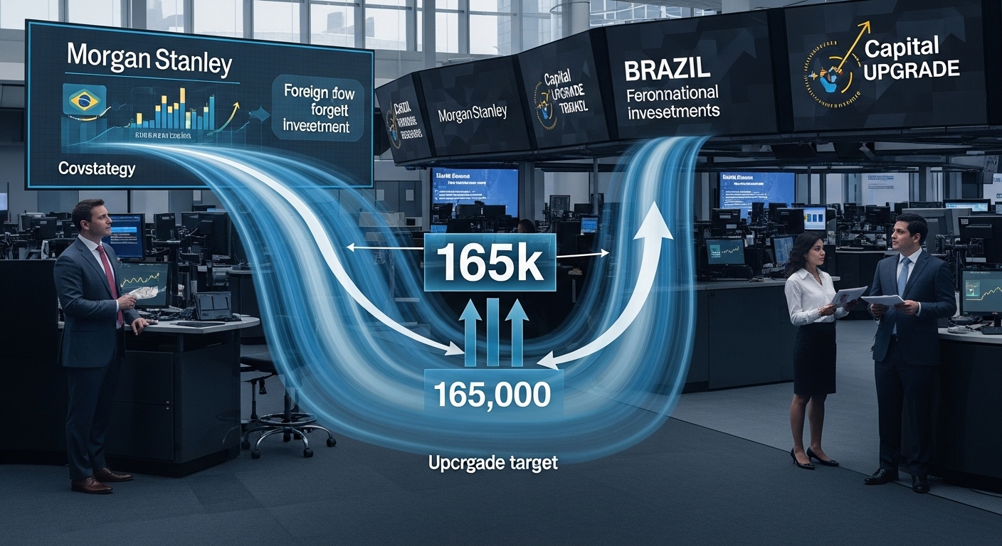 Otimismo Extremo: Morgan Stanley Eleva Projeção para Ibovespa a 165 Mil Pontos, Apostando em Forte Rali Pós-Corte de Juros do Fed