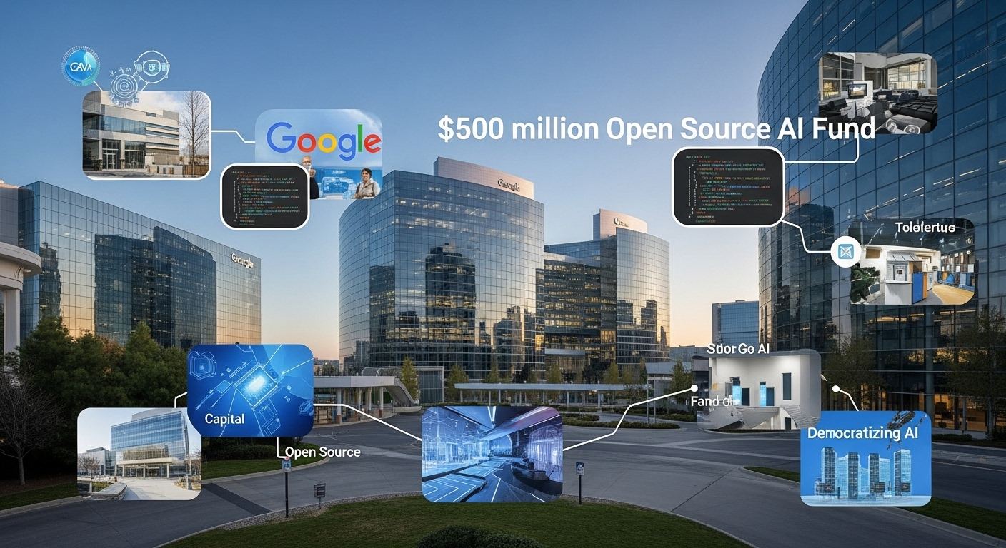 Capital para Inovação: Google Lança Fundo de US$ 500 Milhões para Impulsionar Startups de Inteligência Artificial de Código Aberto