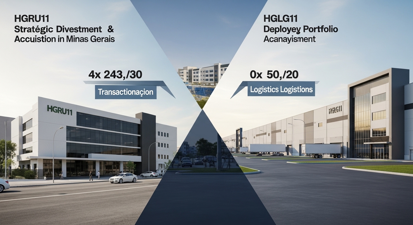 Mercado Imobiliário Ativo: FII HGRU11 Vende Ativo com Lucro e HGLG11 Anuncia Novas Compras em Logística