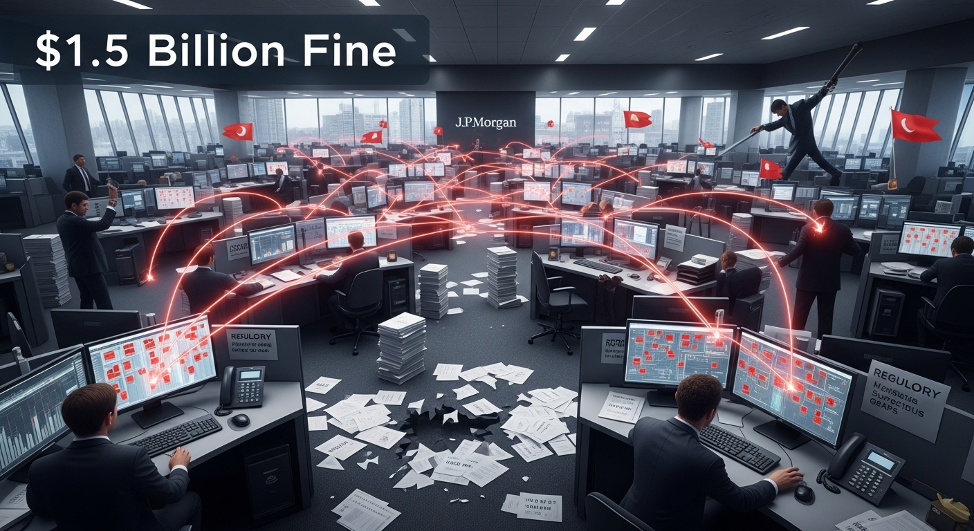Risco de Conformidade: JPMorgan Paga Multa de US$ 1,5 Bilhão por Falhas em Programas de Combate à Lavagem de Dinheiro (AML)