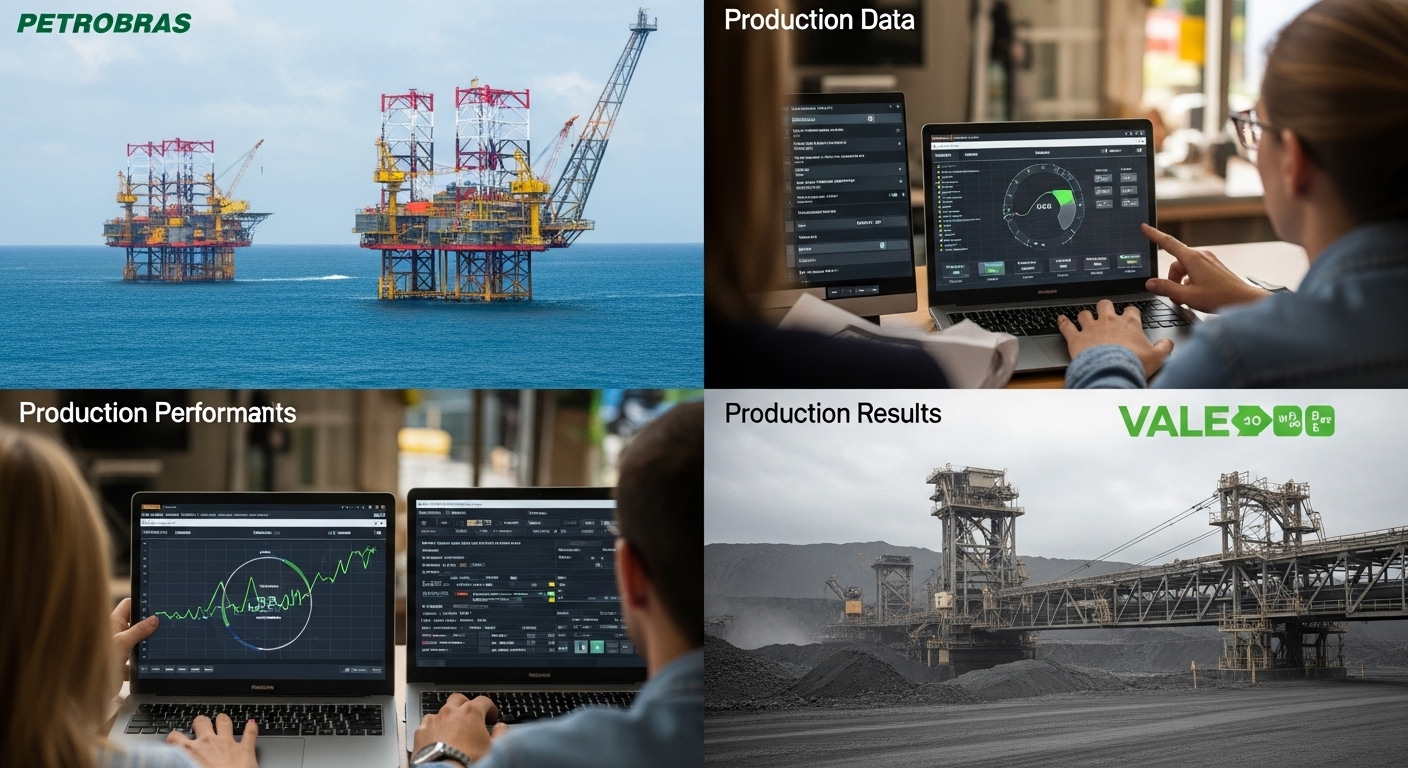 Radar de Commodities: Petrobras e Vale no Centro das Atenções com Divulgação de Resultados de Produção e Vendas do 3º Trimestre